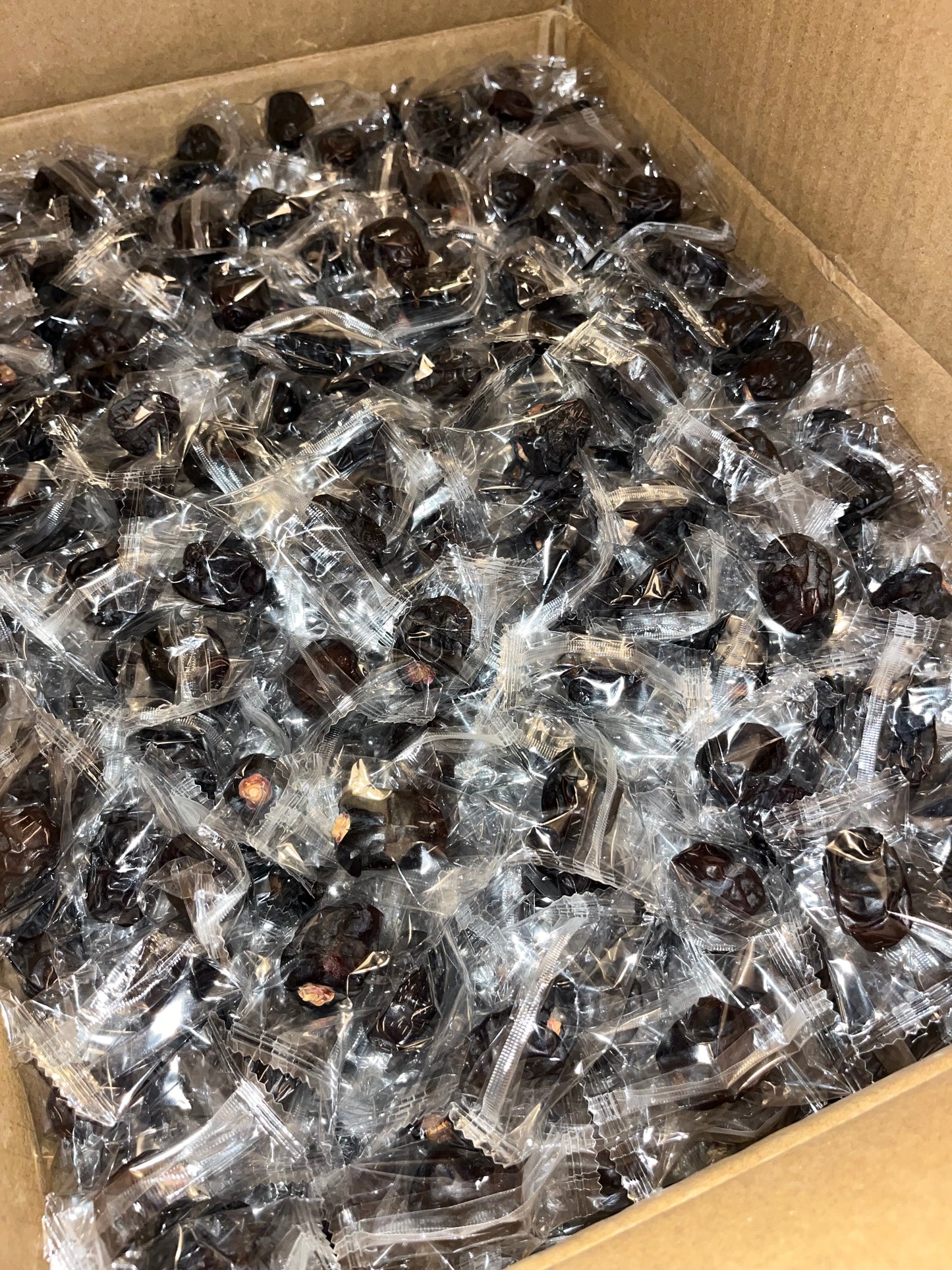 Premium Organic Saudi Arabian Ajwa Dates, Individually wrapped.