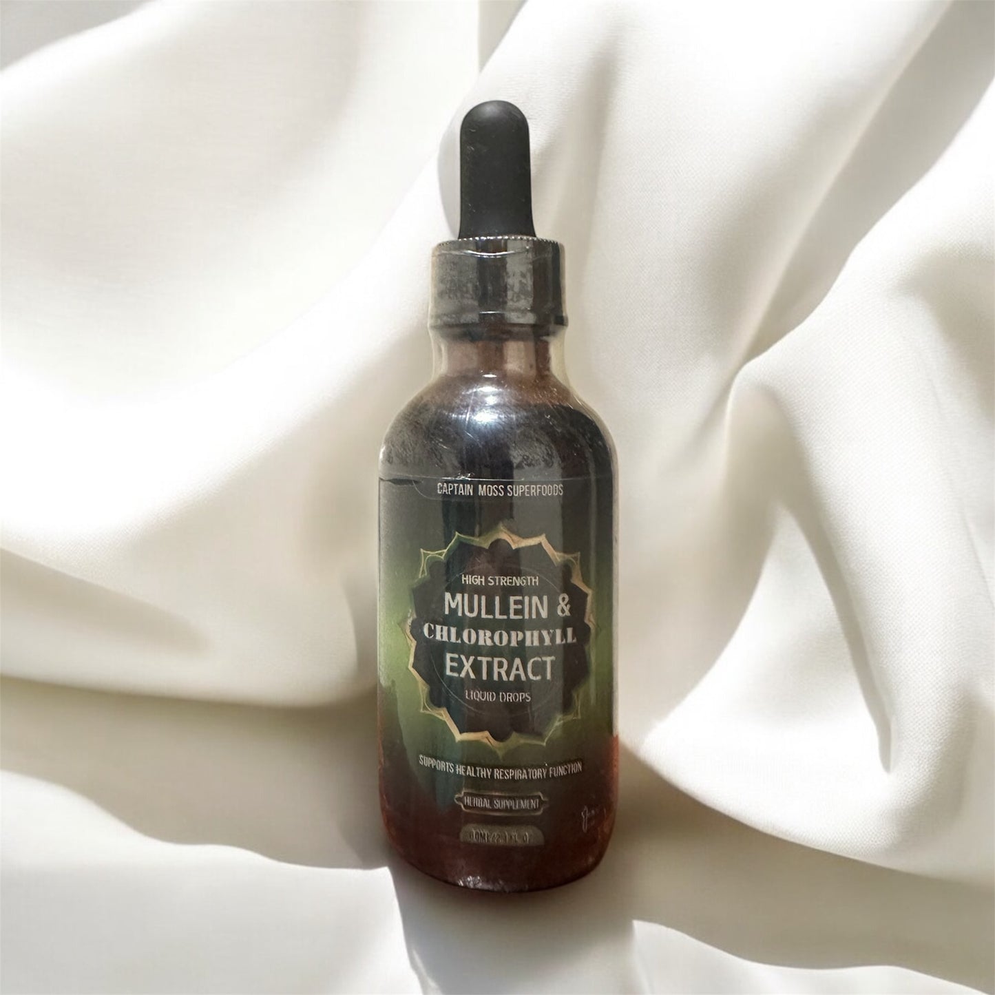 Premium High Strength Mullein & Chlorophyll Liquid Extract | 2900mg | 60ml | UK Made