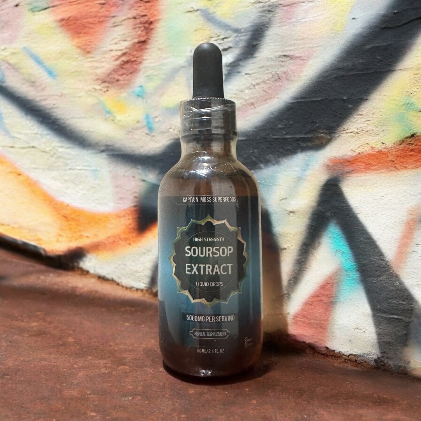 Premium Mega Strength Soursop/Graviola/Guanabana Fruit & Leaf Extract | 5000mg | 60ml