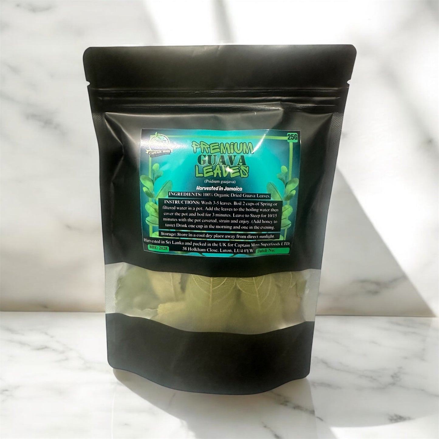 Wild Jamaican Guava Leaves | Dried | Grade A