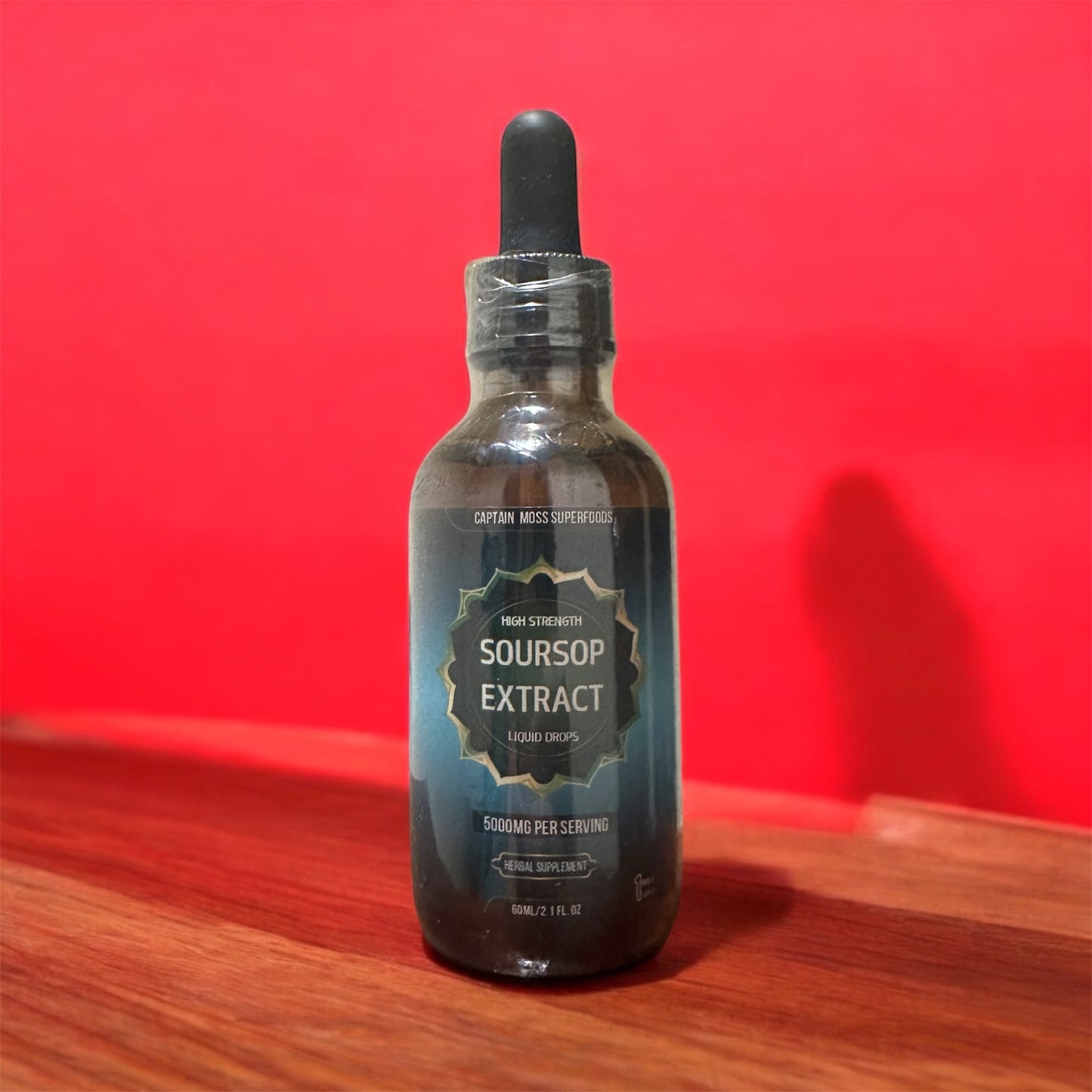 Premium Mega Strength Soursop/Graviola/Guanabana Fruit & Leaf Extract | 5000mg | 60ml