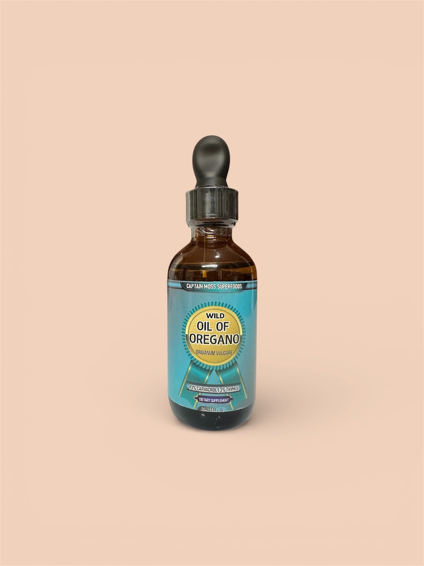 Premium Wild Peruvian Oil Of Oregano | High Strength | 93% Carvacrol | 60ml
