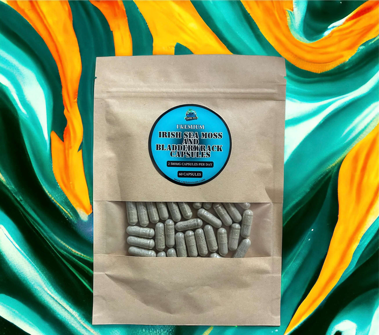 Pure Premium Irish Sea Moss & Bladderwrack Capsules | Clean | Additive & Filler Free | Vegan