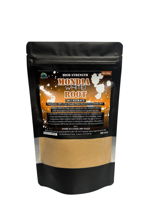 Pure 20:1 Mondia Whitei Powder | Gondolosi | Mulondo | Highest Strength In The UK | 100g