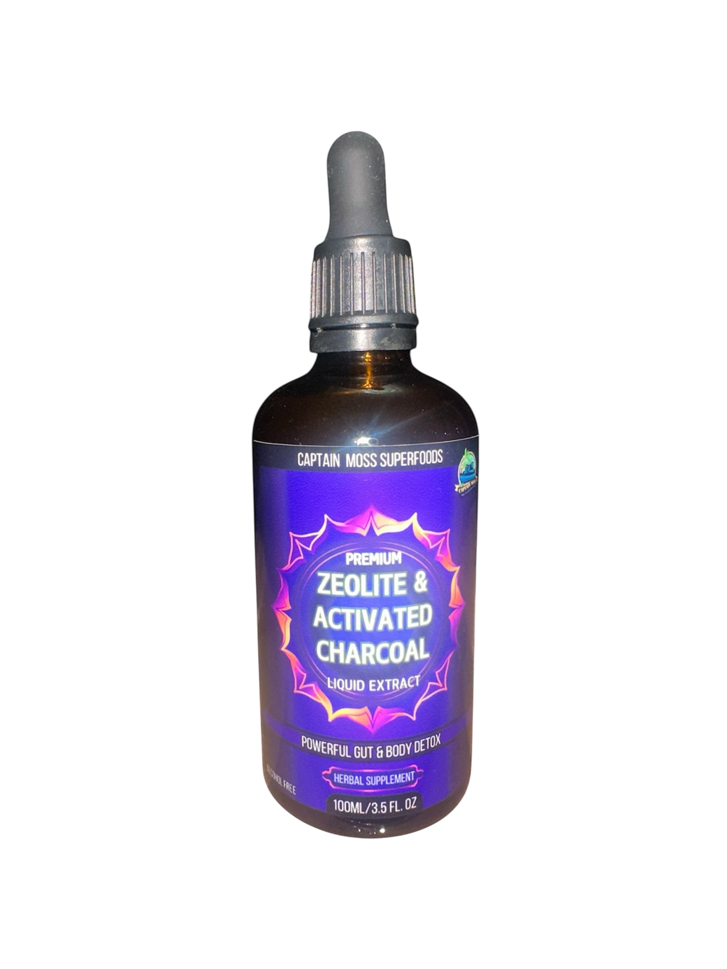 Zeolite & Activated Charcoal | Heavy Metal Detox | Made In UK | Alcohol Free