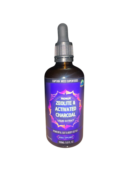 Zeolite & Activated Charcoal | Heavy Metal Detox | Made In UK | Alcohol Free