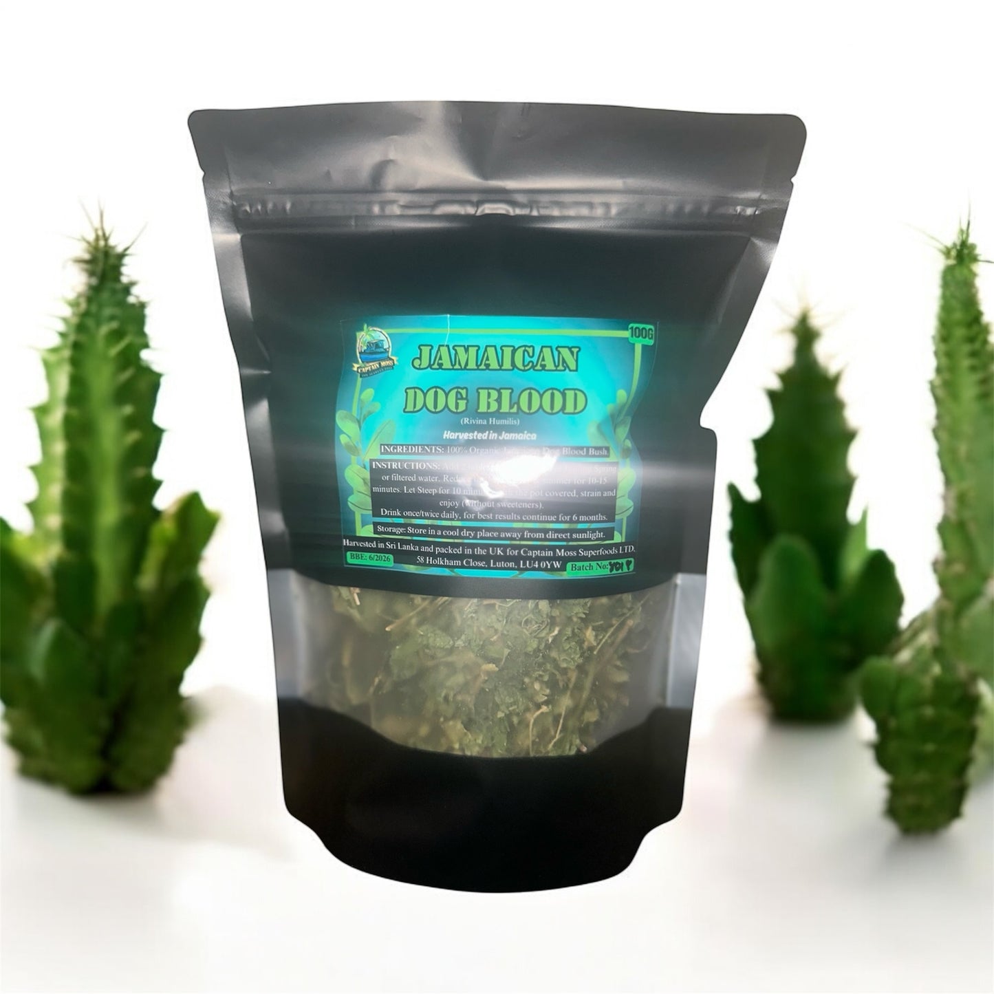 Wild Jamaican Dog Blood Bush Herb | Herbal Tea | 100G