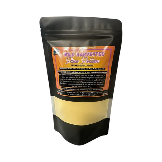 Wild Harvested Pine Pollen, Natural Testosterone Booster 100g