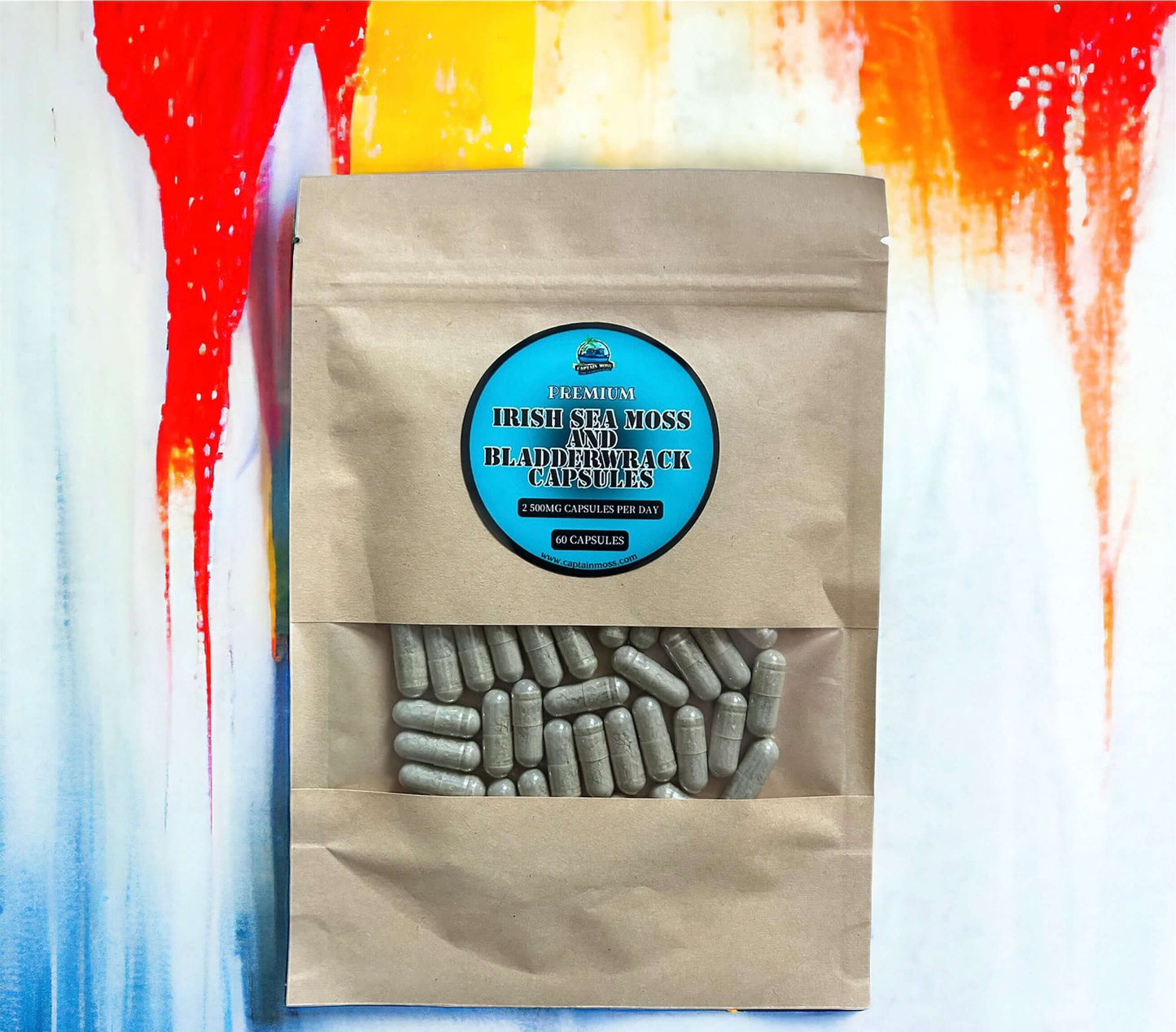 Pure Premium Irish Sea Moss & Bladderwrack Capsules | Clean | Additive & Filler Free | Vegan