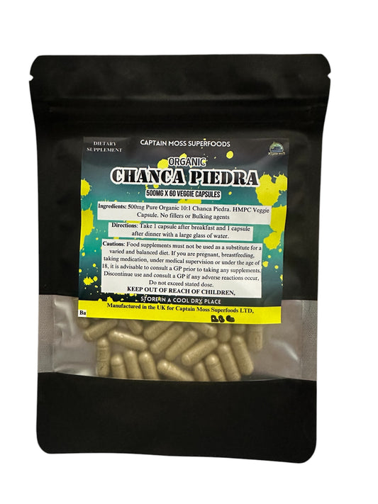 Pure Organic Chanca Piedra | 5000mg Per Serving | “Kidney stone breaker” filler and binder free | 60 Capsules