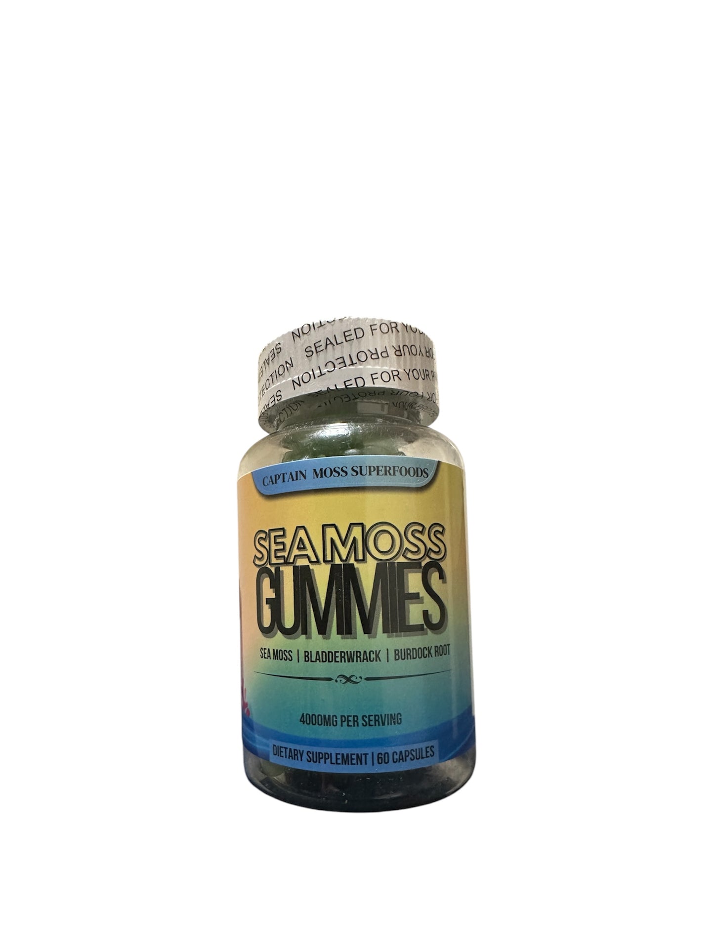 BUY ONE GET ONE FREE
Premium Sea Moss Gummies with Bladderwrack & Burdock Root | 60 Gummies | 4000mg per serving | Halal | Kosher | Vegan |