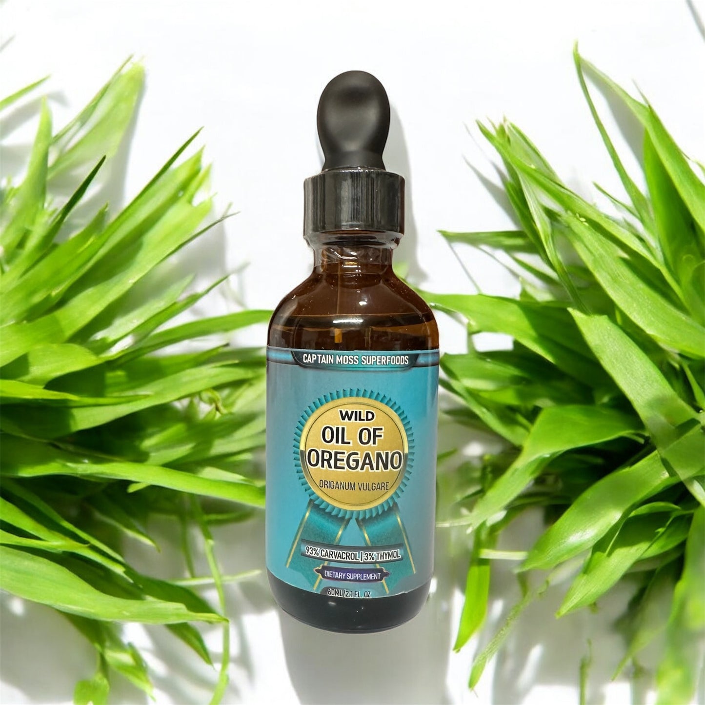 Premium Wild Peruvian Oil Of Oregano | High Strength | 93% Carvacrol | 60ml
