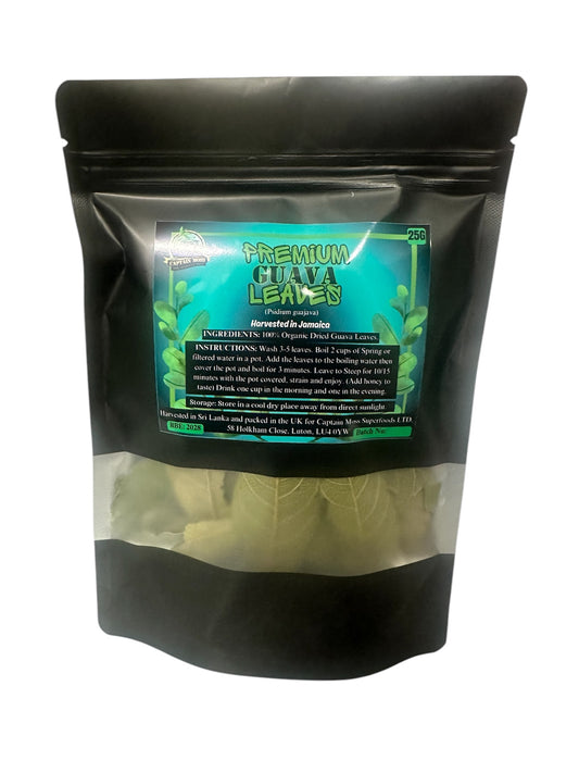 Wild Jamaican Guava Leaves | Dried | Grade A