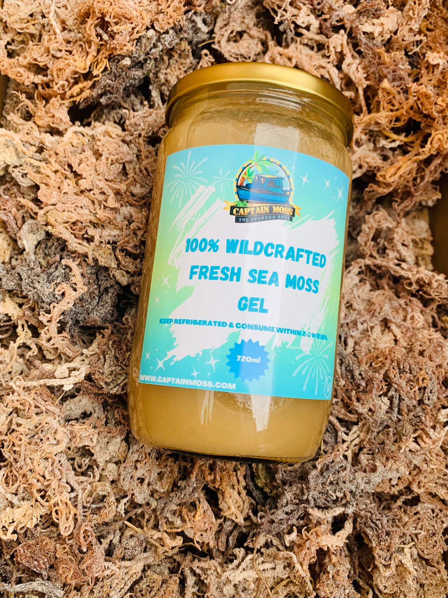 Original, Premium Wildcrafted Sea Moss Gel - 720ml
