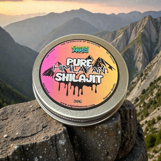 Ultra Gold Grade Sun Dried Himalayan Shilajit Resin | Third Party Lab Tested in the UK & Germany | 30g | Energy | Stamina | Endurance