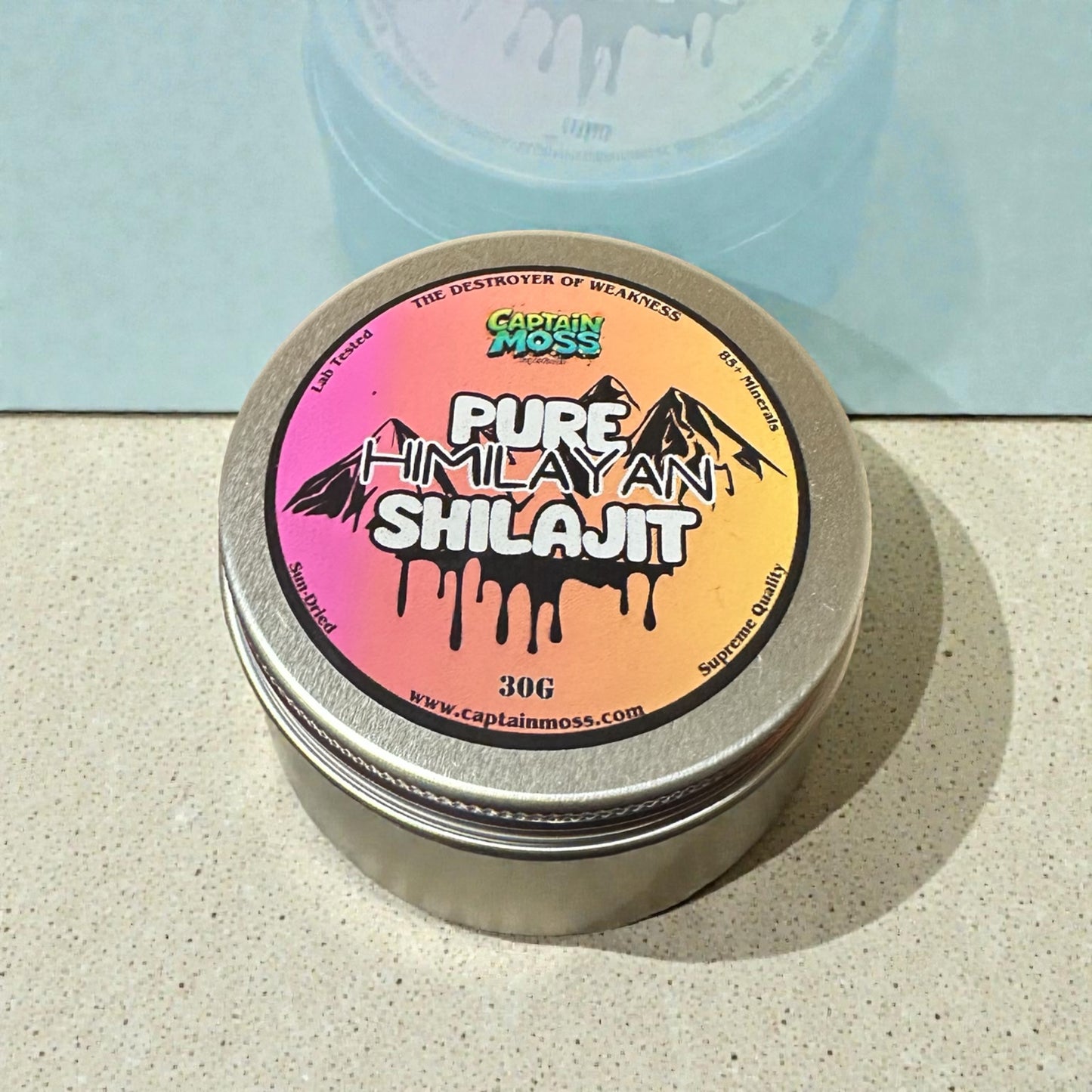 Ultra Gold Grade Sun Dried Himalayan Shilajit Resin | Third Party Lab Tested in the UK & Germany | 30g | Energy | Stamina | Endurance