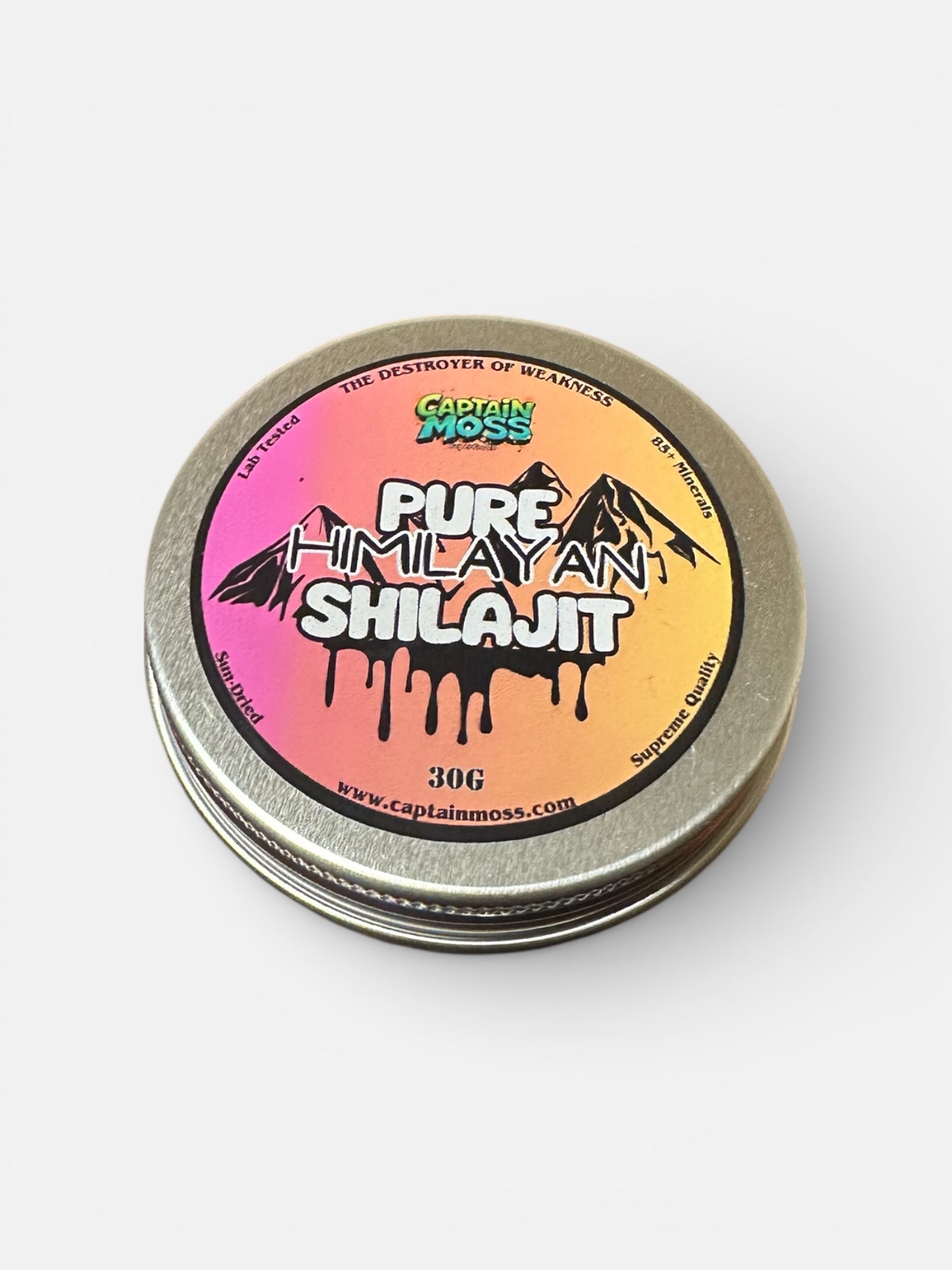 Ultra Gold Grade Sun Dried Himalayan Shilajit Resin | Third Party Lab Tested in the UK & Germany | 30g | Energy | Stamina | Endurance
