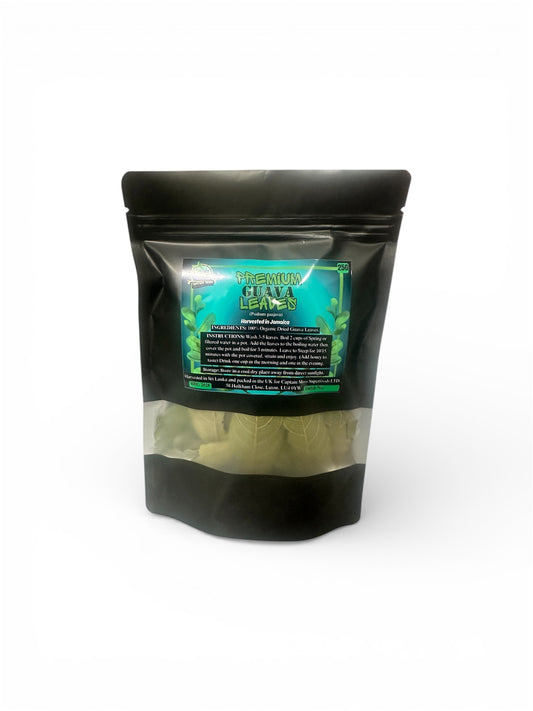 Wild Jamaican Guava Leaves | Dried | Grade A