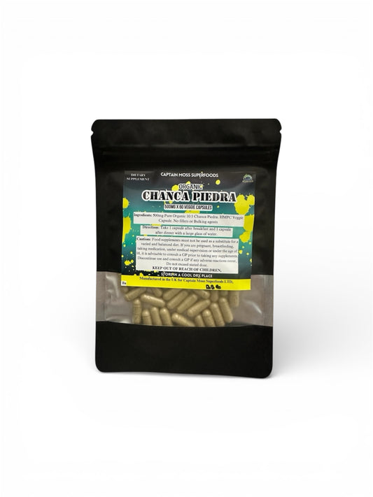Pure Organic Chanca Piedra | 5000mg Per Serving | “Kidney stone breaker” filler and binder free | 60 Capsules