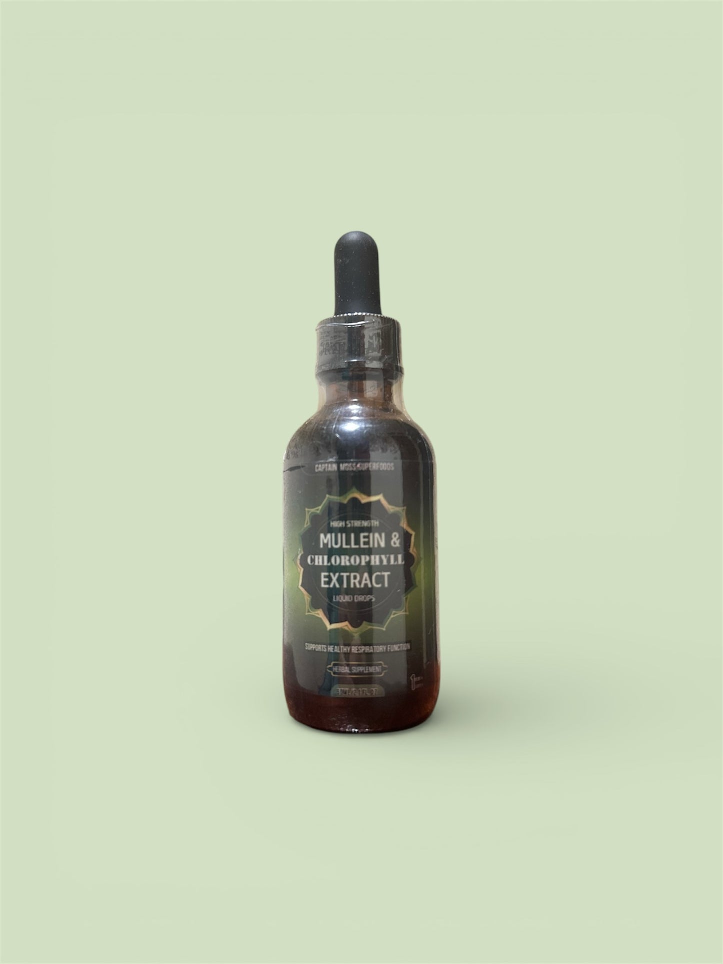 Premium High Strength Mullein & Chlorophyll Liquid Extract | 2900mg | 60ml | UK Made