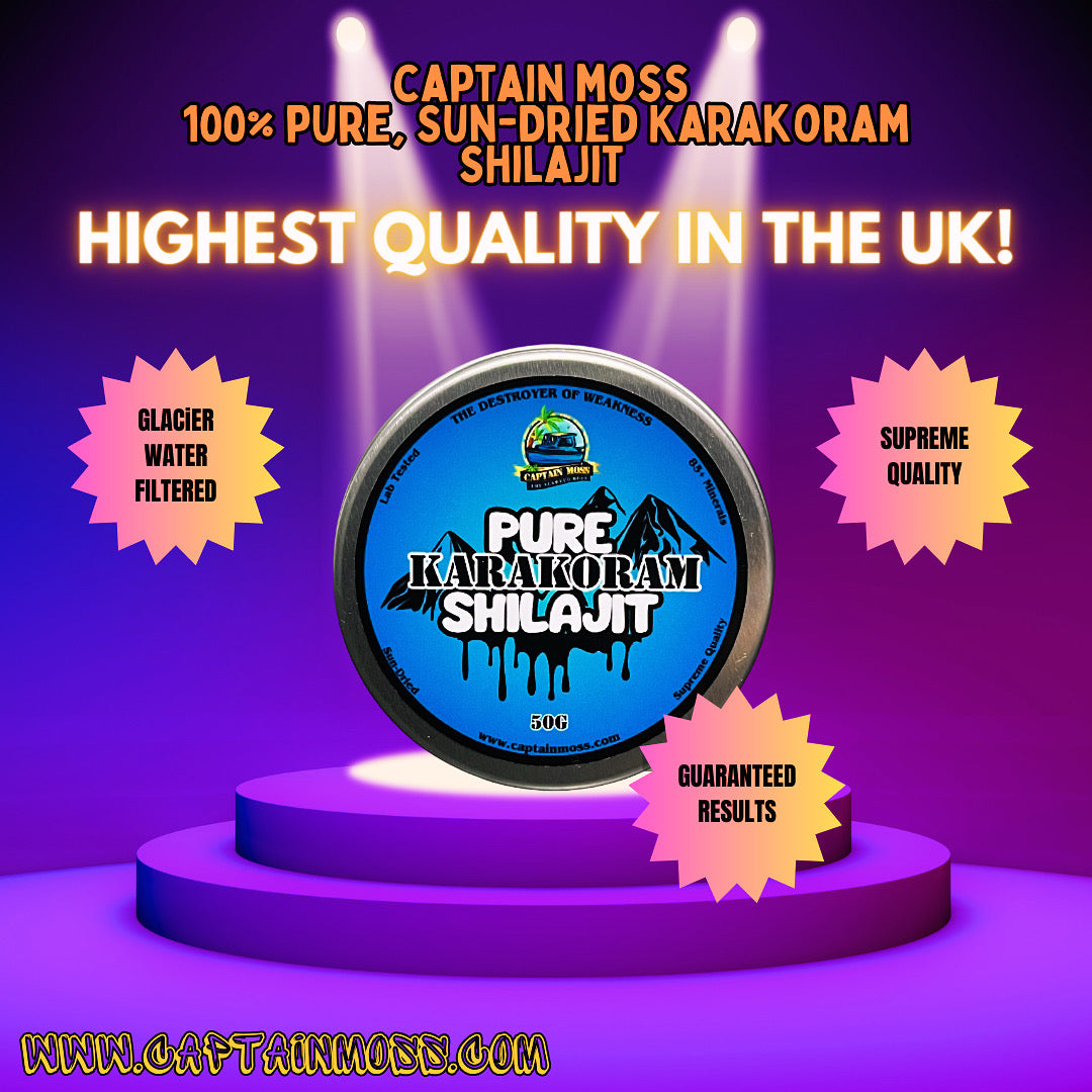 Pure Karakoram, Sun-dried Aftabi Shilajit, Lab tested, Supreme Quality