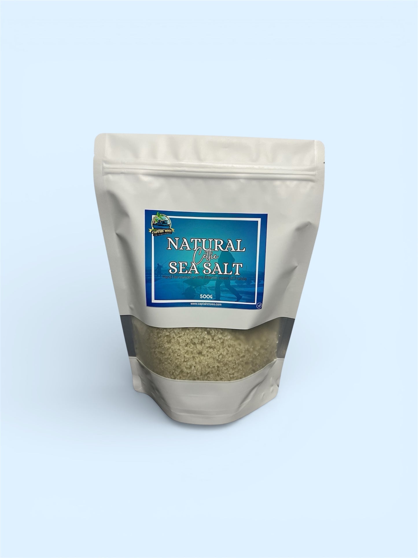 Pure Natural Celtic Sea Salt, Unrefined Essential Mineral Rich