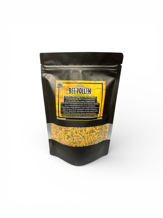 Organic unrefined Bee Pollen 250g