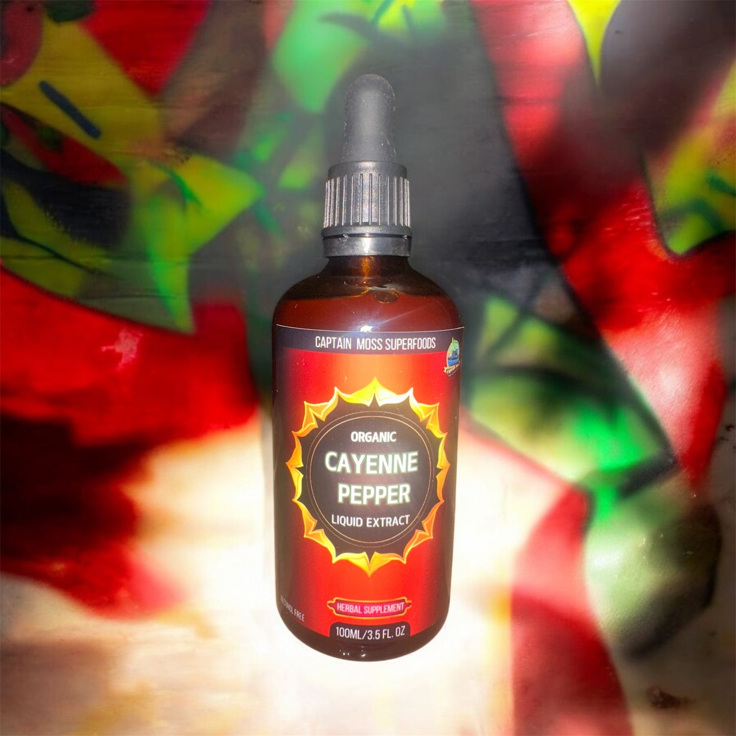 Organic Cayenne Pepper Extract Drops | Premium | Made In UK | Alcohol Free |