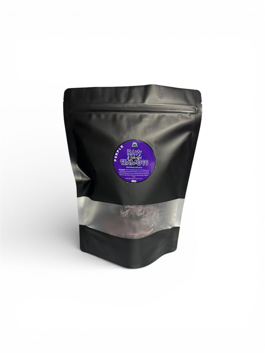Premium, Wildcrafted Purple St Lucian Sea Moss 100g