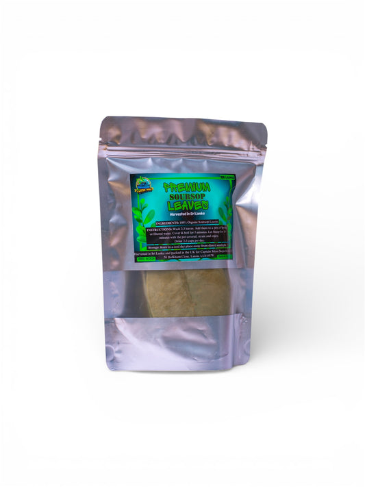 Organic Air Dried Soursop/Graviola leaves