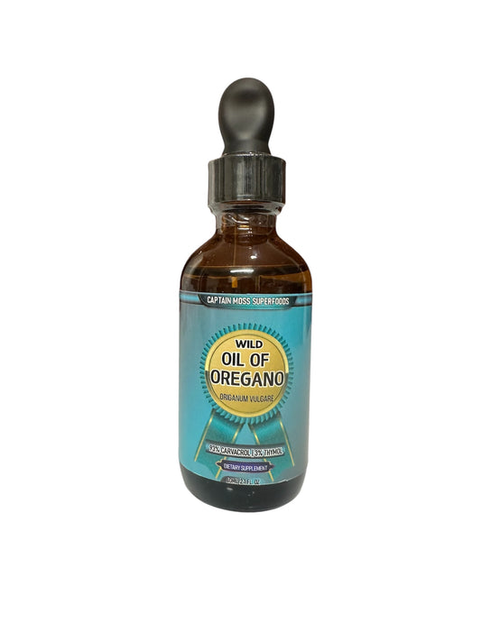 Premium Wild Peruvian Oil Of Oregano | High Strength | 93% Carvacrol | 60ml