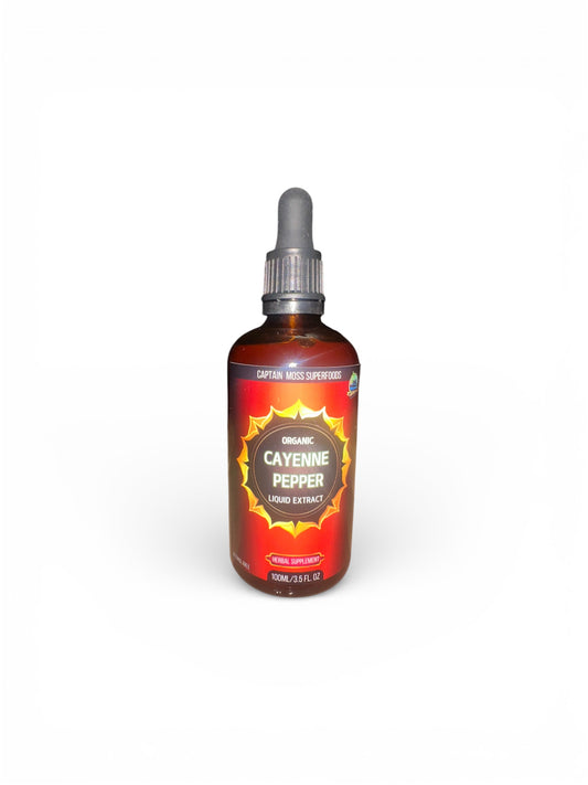 Organic Cayenne Pepper Extract Drops | Premium | Made In UK | Alcohol Free |