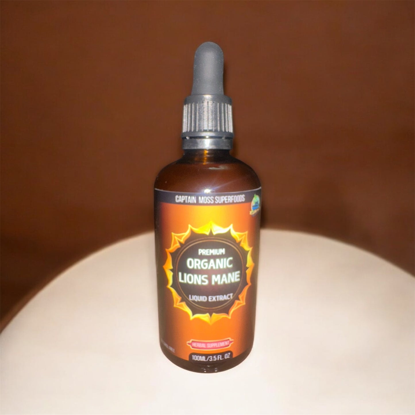 Organic Lion’s Mane Triple Extract Drops | Premium | 100ml | Alcohol Free | UK