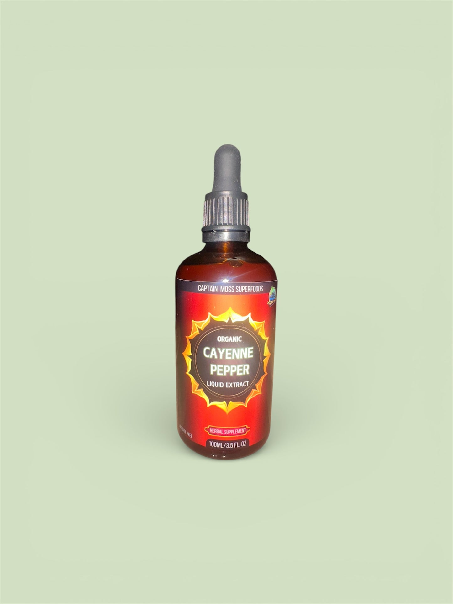 Organic Cayenne Pepper Extract Drops | Premium | Made In UK | Alcohol Free |