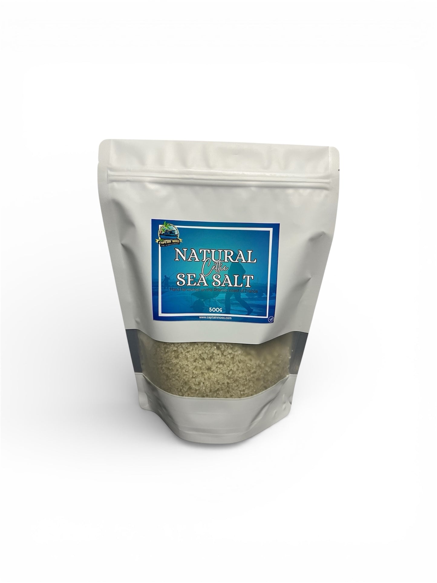 Pure Natural Celtic Sea Salt, Unrefined Essential Mineral Rich