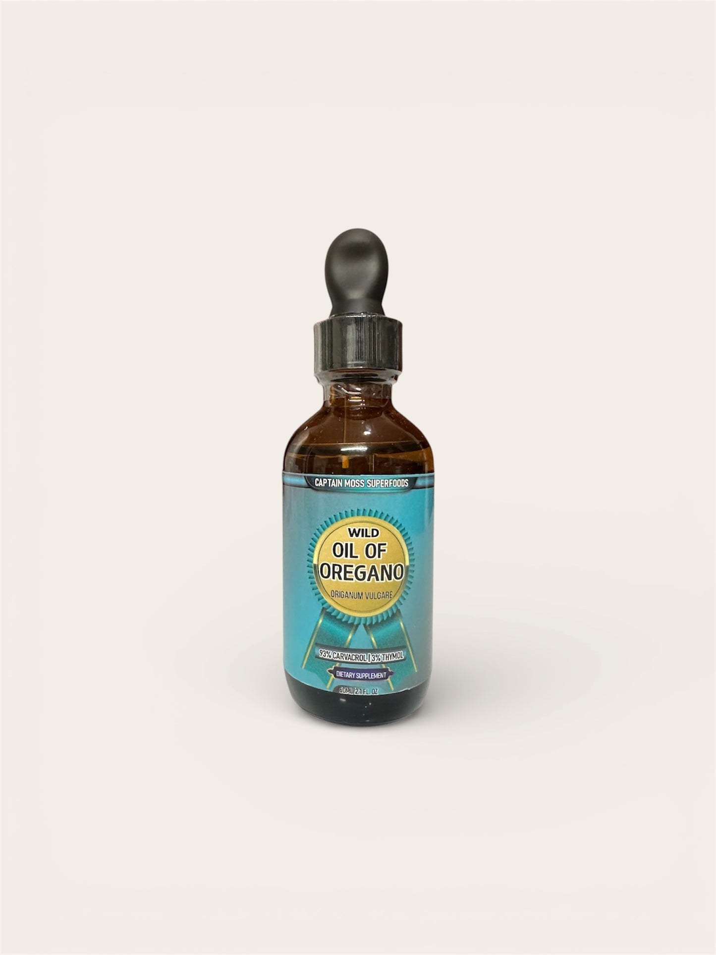 Premium Wild Peruvian Oil Of Oregano | High Strength | 93% Carvacrol | 60ml