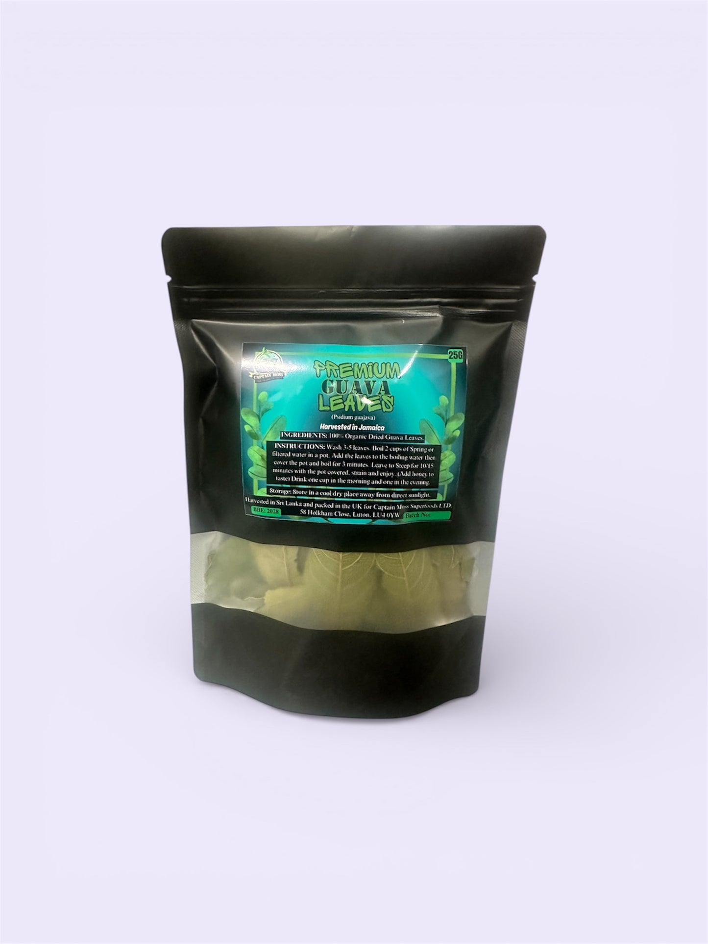 Wild Jamaican Guava Leaves | Dried | Grade A