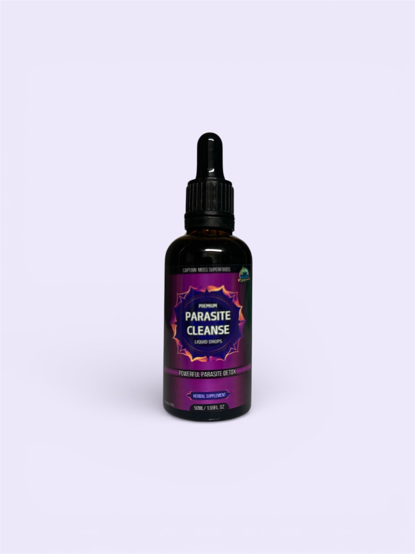 Premium High Strength Parasite Cleanse Liquid Extract | Organic | 50ml | Made in the UK | Black Walnut Hull, Wormwood, Cloves in Zeolite & Activated Charcoal | All in one |
