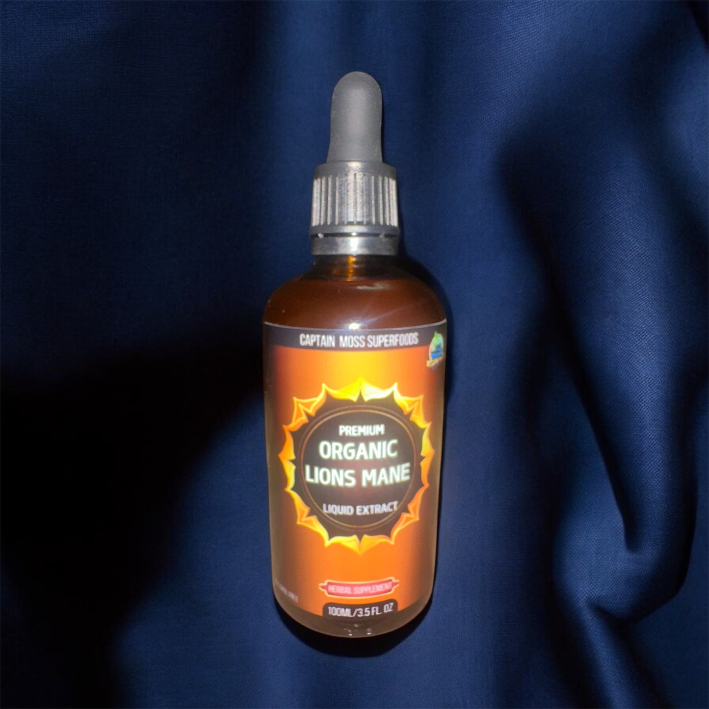 Organic Lion’s Mane Triple Extract Drops | Premium | 100ml | Alcohol Free | UK