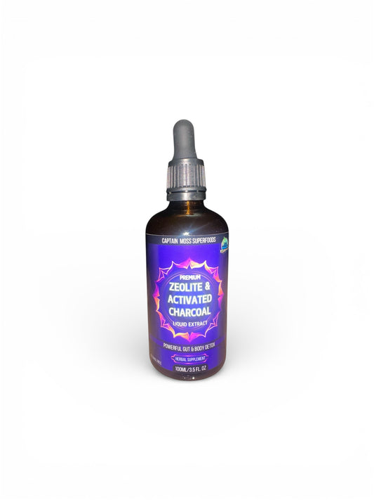 Zeolite & Activated Charcoal | Heavy Metal Detox | Made In UK | Alcohol Free