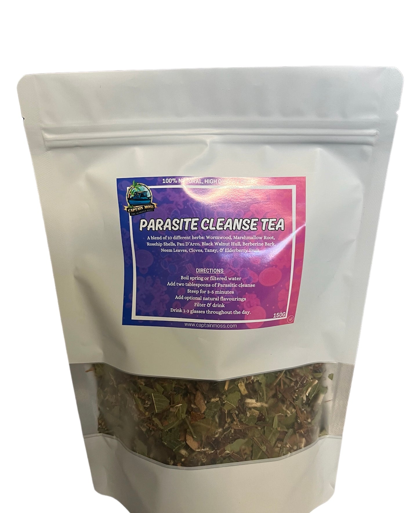 Premium Extra Strong Parasite Cleanse Tea Blend