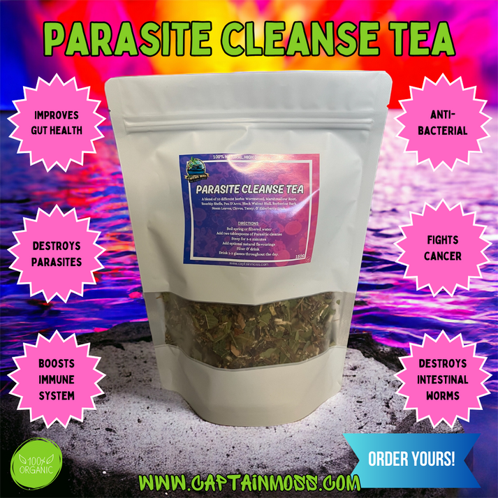 Premium Extra Strong Parasite Cleanse Tea Blend – Captain Moss